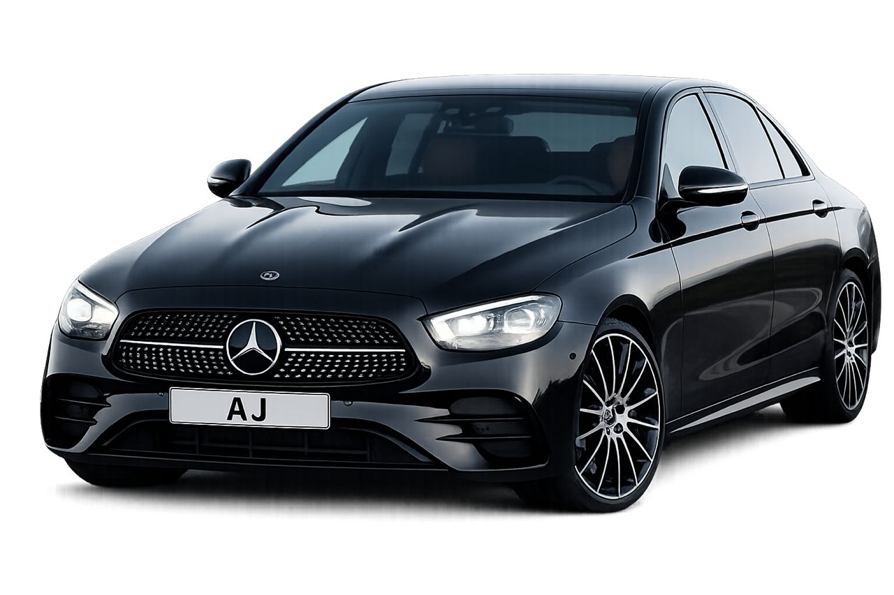 First Class Chauffeur - Mercedes Benz E-Class or similar